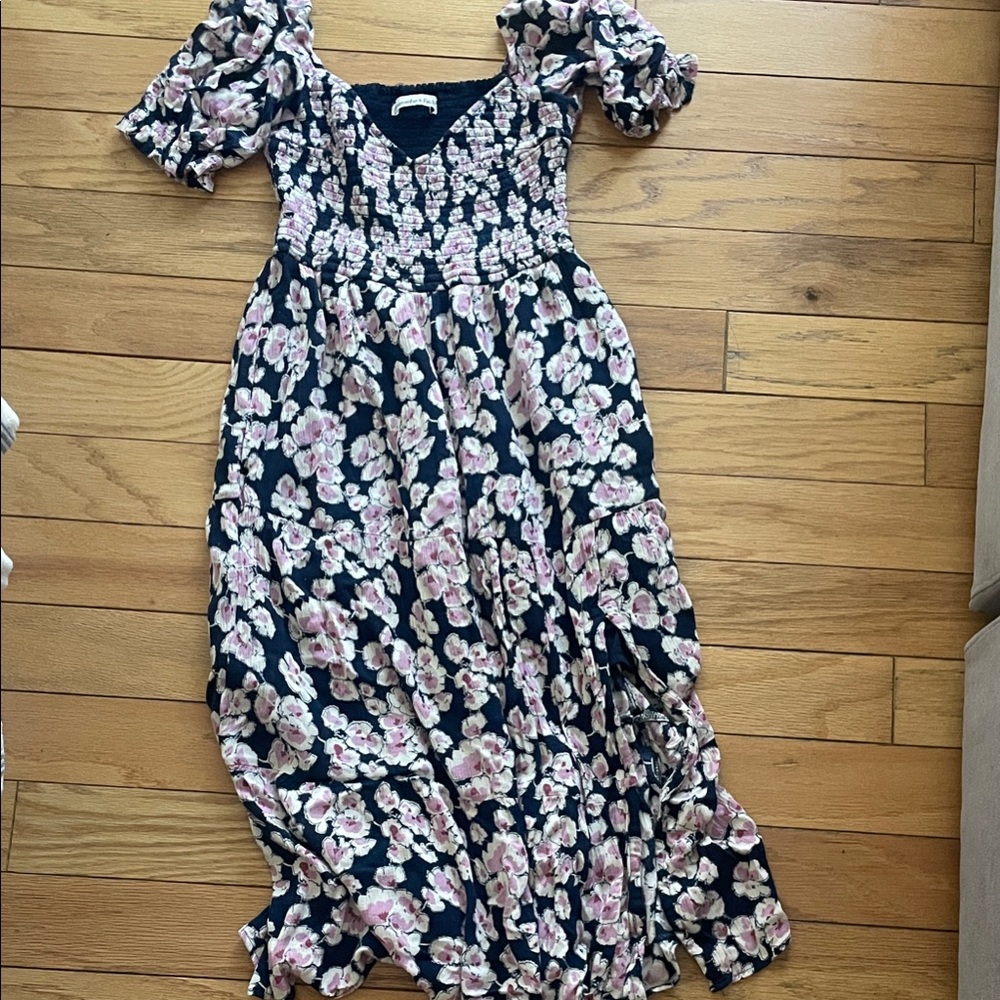 Abercrombie & Fitch Midi Floral Dress